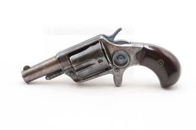SERIAL NUMBER “10” Antique COLT “NEW LINE” .38 RF Pocket Revolver WILD WEST VERY EARLY PRODUCTION Conceal & Carry SELF DEFENSE - Image 8 of 16