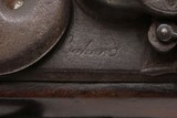1781-1804 Mfr. MELCHIOR BAKER of PENNSYLVANIA Flintlock OFFICER’S PistolFrom GEORGES TOWNSHIP in FAYETTE COUNTY, PA - Image 6 of 18