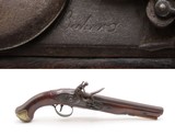1781-1804 Mfr. MELCHIOR BAKER of PENNSYLVANIA Flintlock OFFICER’S PistolFrom GEORGES TOWNSHIP in FAYETTE COUNTY, PA - Image 1 of 18