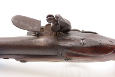 1781-1804 Mfr. MELCHIOR BAKER of PENNSYLVANIA Flintlock OFFICER’S PistolFrom GEORGES TOWNSHIP in FAYETTE COUNTY, PA - Image 10 of 18