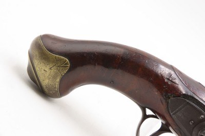 1781-1804 Mfr. MELCHIOR BAKER of PENNSYLVANIA Flintlock OFFICER’S PistolFrom GEORGES TOWNSHIP in FAYETTE COUNTY, PA - Image 3 of 18