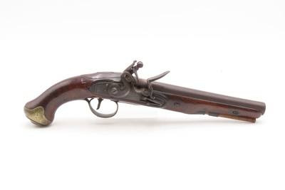 1781-1804 Mfr. MELCHIOR BAKER of PENNSYLVANIA Flintlock OFFICER’S PistolFrom GEORGES TOWNSHIP in FAYETTE COUNTY, PA - Image 2 of 18