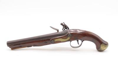 1781-1804 Mfr. MELCHIOR BAKER of PENNSYLVANIA Flintlock OFFICER’S PistolFrom GEORGES TOWNSHIP in FAYETTE COUNTY, PA - Image 15 of 18