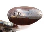 CASED Antique CIVIL WAR Era COLT M1855 ROOT Sidehammer POCKET RevolverPERCUSSION .31 Caliber Sidearm with ACCESSORIES - Image 18 of 21
