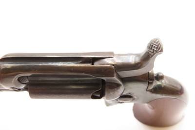 CASED Antique CIVIL WAR Era COLT M1855 ROOT Sidehammer POCKET RevolverPERCUSSION .31 Caliber Sidearm with ACCESSORIES - Image 13 of 21