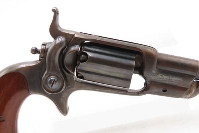 CASED Antique CIVIL WAR Era COLT M1855 ROOT Sidehammer POCKET RevolverPERCUSSION .31 Caliber Sidearm with ACCESSORIES - Image 3 of 21
