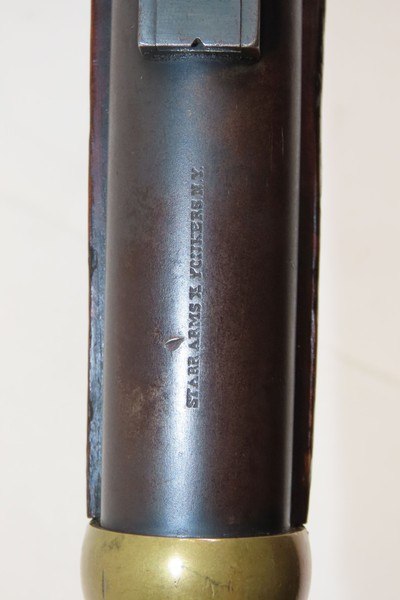 CIVIL WAR Antique U.S. STARR ARMS Co. M1858 Percussion SADDLE RING CarbineBREECH LOADING Union CAVALRY SR CARBINE - Image 22 of 22