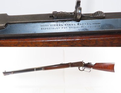WINCHESTER M1894 TAKEDOWN .32 W.S. Lever Action C&R REPEATING Hunting Rifle Chambered in Desirable “.32 WINCHESTER SPECIAL” - Image 1 of 20