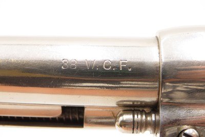 1901 COLT Single Action Army “PEACEMAKER” .38 WCF C&R Revolver SIX-SHOOTER.38 WCF Colt 6-Shooter Made TURN OF THE CENTURY - Image 7 of 19