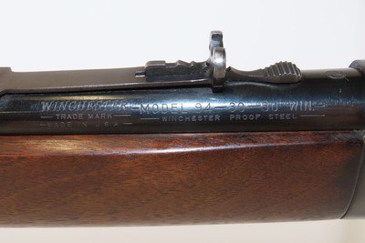 1958 Mfr. WINCHESTER M94 .30 WCF Lever Action C&R Carbine DEER HUNTERPre-64 VERY FINE Hunting/Sporting Rifle in .30-30 Caliber - Image 6 of 19