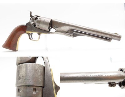 145th PA INFANTRY COLONEL’S U.S. COLT M1860 Army Revolver Antique CIVIL WAR - Image 1 of 25