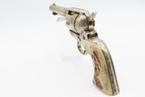 ENGRAVED Antique COLT “PEACEMAKER” Single Action Army Revolver STAG GRIPS .38-40 WCF Colt WILD WEST 6-Shooter w/HOLSTER - Image 15 of 15