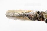 ENGRAVED Antique COLT “PEACEMAKER” Single Action Army Revolver STAG GRIPS .38-40 WCF Colt WILD WEST 6-Shooter w/HOLSTER - Image 10 of 15