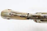 ENGRAVED Antique COLT “PEACEMAKER” Single Action Army Revolver STAG GRIPS .38-40 WCF Colt WILD WEST 6-Shooter w/HOLSTER - Image 6 of 15