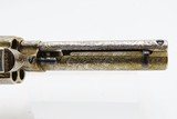 ENGRAVED Antique COLT “PEACEMAKER” Single Action Army Revolver STAG GRIPS .38-40 WCF Colt WILD WEST 6-Shooter w/HOLSTER - Image 5 of 15