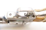 ENGRAVED RUGER New Model SINGLE SIX .22 LR Single Action Revolver Very FINE With MATCHING .22 WMRF Extra Cylinder & STAG GRIPS - Image 13 of 19