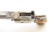 ENGRAVED RUGER New Model SINGLE SIX .22 LR Single Action Revolver Very FINE With MATCHING .22 WMRF Extra Cylinder & STAG GRIPS - Image 9 of 19