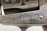 ENGRAVED RUGER New Model SINGLE SIX .22 LR Single Action Revolver Very FINE With MATCHING .22 WMRF Extra Cylinder & STAG GRIPS - Image 7 of 19