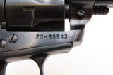 1970 RUGER SINGLE SIX Convertible Single Action 3-SCREW FRAME Revolver C&RWith Desirable MATCHING .22 MAGNUM Extra Cylinder - Image 16 of 20