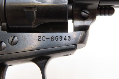 1970 RUGER SINGLE SIX Convertible Single Action 3-SCREW FRAME Revolver C&RWith Desirable MATCHING .22 MAGNUM Extra Cylinder - Image 16 of 20