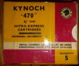 KYNOCH .470 "Nitro Express" - 1 of 4