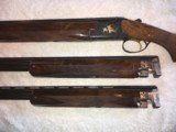 BROWNING BELGIUM SUPERPOSED PRESENTATION 2 (3) BARREL SKEET SET - 4 of 7