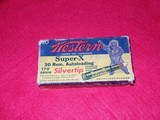Western 30 Remington Full Bear box - 1 of 3