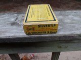 Western 358 Winchester ammo full box 250 Grain Silvertip Vintage - 3 of 4