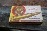 257 Weatherby Magnum Ammo Vintage Full Box Factory - 1 of 4