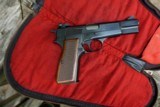 Browning Hi Power 9mm Belguim Near Mint W/ Pouch - 1 of 16