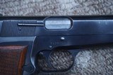 Browning T-Series High Power 9mm Auto Pistol Made In Belgium - 3 of 13