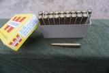 Vintage Box Full Winchester 30-06 Wimbledon Cup match ammo Model 70 Target Bull Gun Ammo Clean - 2 of 3