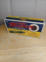 38-55 Winchester Western Bulls Eye Box Full Factory ammo - 1 of 3