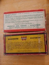 Rare 35 Remington 150 Gr & Western Bear Box 200 gr Silvertip ammo - 2 of 3