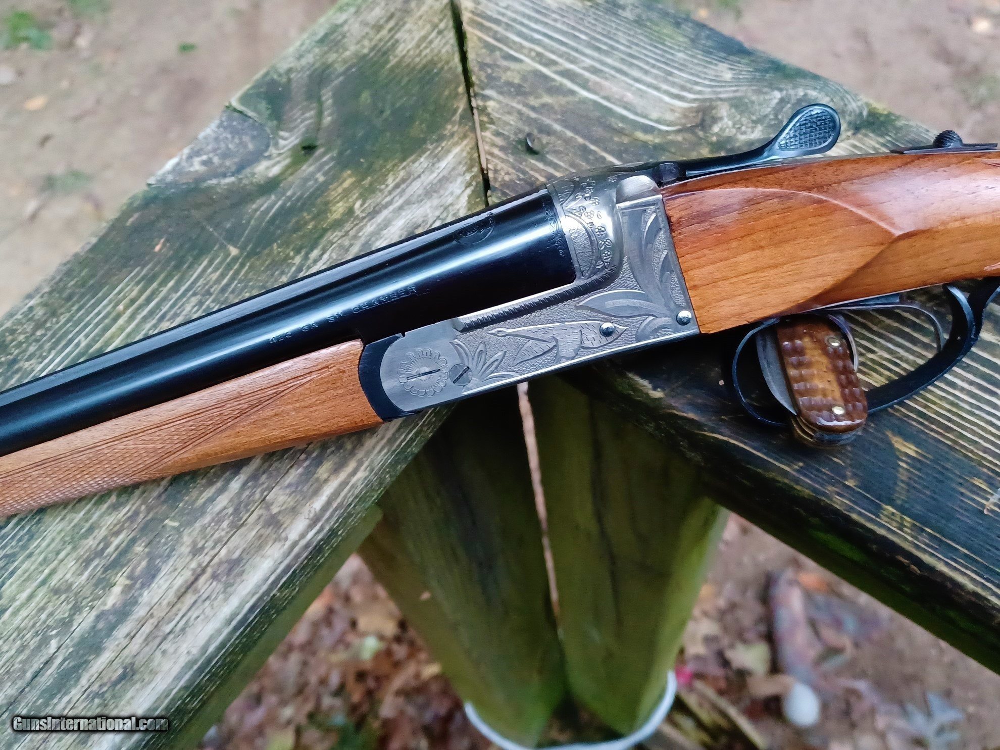 Noble 410 Sxs Double Shotgun 1960s Mint