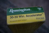 Remington 30-30 Accelerator ammo 1 Box - 1 of 3