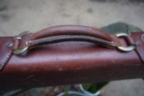 Red Head Leather Top of the line Shotgun case - 10 of 13