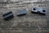 Winchester pre 64 Model 70 target sight blocks front & rear - 1 of 2
