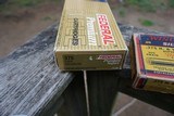 375 H&H ammo Federal & Vintage Winchester Bear Box 2 boxes - 2 of 6