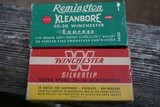 2 Clean Vintage Full Boxes 30-30 Win Ammo Remington & Winchester Silvertips - 1 of 4