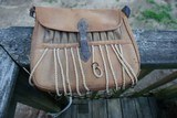 Early Antique Hunting Game / Shell bag 1900's - 1 of 5