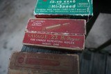 Collectable Rifle Ammo 22 Savage 35 rem 458 Win Mag30-40 Boxes & Ammo - 9 of 11