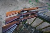 3 Mossberg Model 46B Rifles 22lr Barrel actions and Stocks - 1 of 9