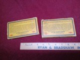 2 Western Bear Boxes 257 Roberts Good Brass Vintage - 4 of 5