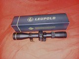 Leupold 4 x 12 CDS VX Freedom 30 mm side focus New with Warne rings - 1 of 4