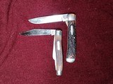 2 Pocket Knife 's Schrade Old timer & Western Vintage - 2 of 6