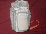 Simms Fly Fishing Pack Loaded with Flies, Reel and Supplies all 99% New - 1 of 12