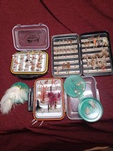 Simms Fly Fishing Pack Loaded with Flies, Reel and Supplies all 99% New - 6 of 12