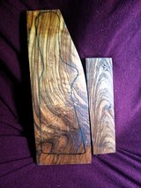 Aged 20+ yrs Turkish Circassian Walnut 2 pc Gun Stock ExhibitionXXXXX Matched - 1 of 8