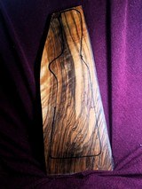 Aged 20+ yrs Turkish Circassian Walnut 2 pc Gun Stock ExhibitionXXXXX Matched - 7 of 8